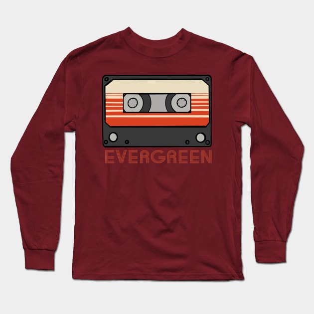 Classic Casette Long Sleeve T-Shirt by RiyanRizqi